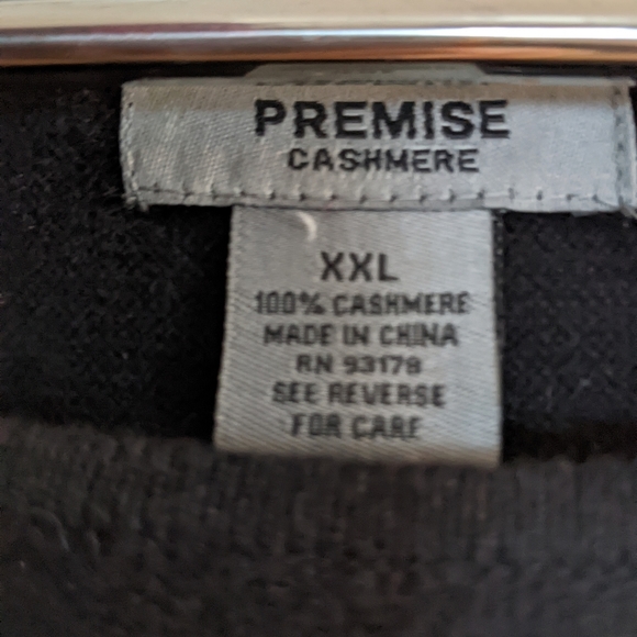 Premise Cashmere Colorblock Sweater - Picture 2 of 3